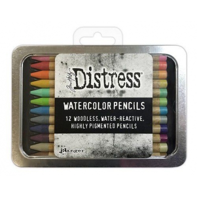 Ranger Tim Holtz Distress Watercolor Pencils 12 st Kit #2 