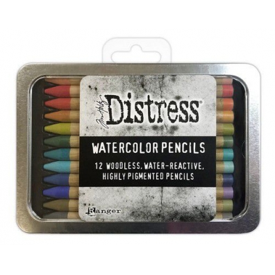 Ranger Tim Holtz Distress Watercolor Pencils 12 st Kit #3 