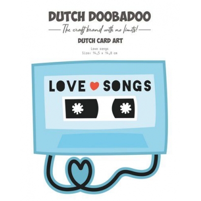 Dutch Doobadoo Card Art Love Songs A5