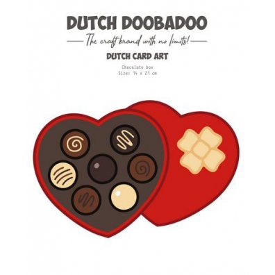 Dutch Doobadoo Card Art Chocolate box A5