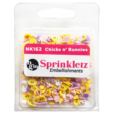 Sprinkletz Embellishments - Chicks 'n Bunnies