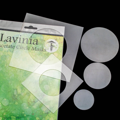 Lavinia -Acetate Circle Masks  