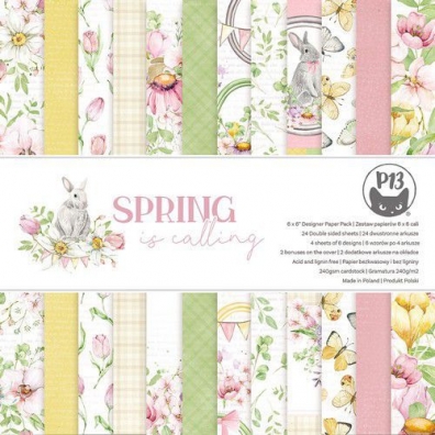 Piatek 13 Paperpad Spring is Calling 15x15cm