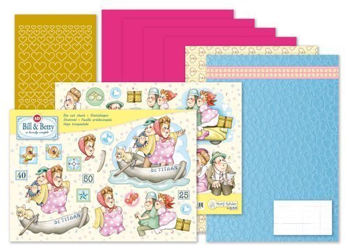 MRJ set Bill & Betty A5 Set for 3 complete cards