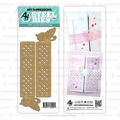 Art Impressions - Journal Butterfly Clasp - 5590