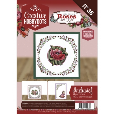 Amy Design - Roses are Red - Creative Hobbydots nr 36
