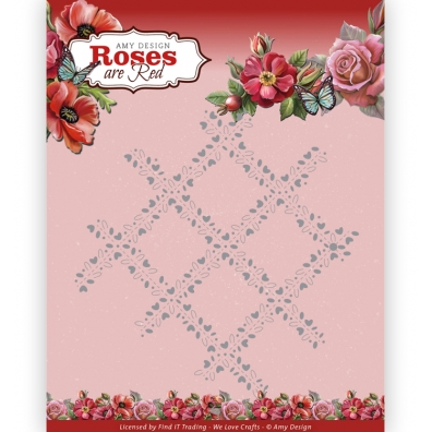 Amy Design - Roses are Red - Snijmal - Rose Trellis