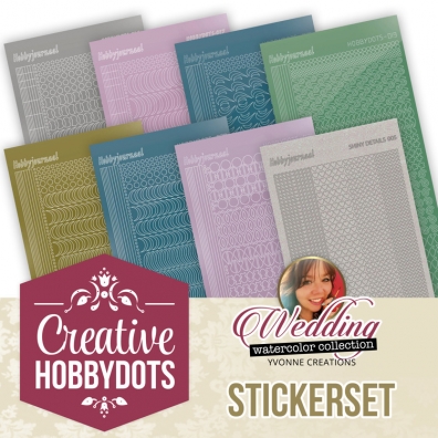 Yvonne Creations - Wedding - Creative Hobbydots - stickerset