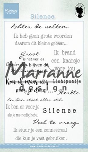 Marianne Design Stempel Silence
