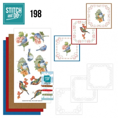 Stitch and Do 198 - Jeanine's Art Vintage Birds
