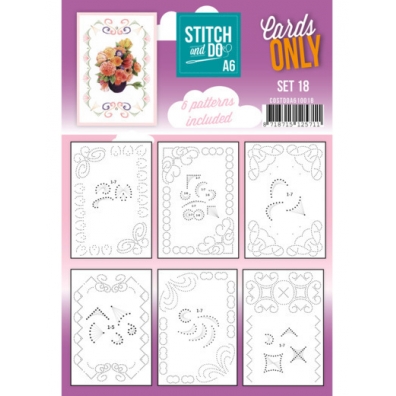 Stitch and Do - A6 Cards Only set 18