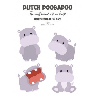Dutch Doobadoo Build Up Hippo A5