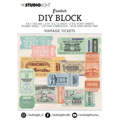 Studio Light DIY Block mini Essentials nr 01