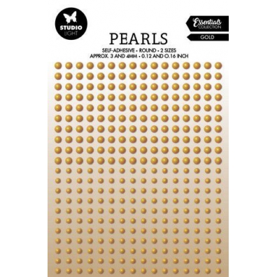 Studio Light Self Adhesive Pearls Essentials nr 25 - goud