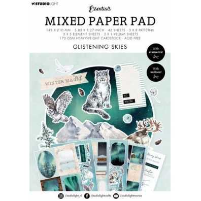 Studio Light Mixed Paper Pad Essentials nr 27