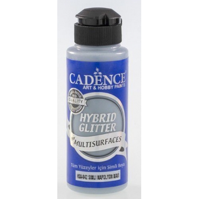 Cadence Hybride acrylverf Glitter Goud - Napoleon Blauw