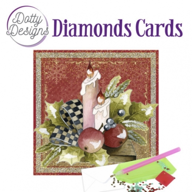 Diamonds Cards - Christmas Candles