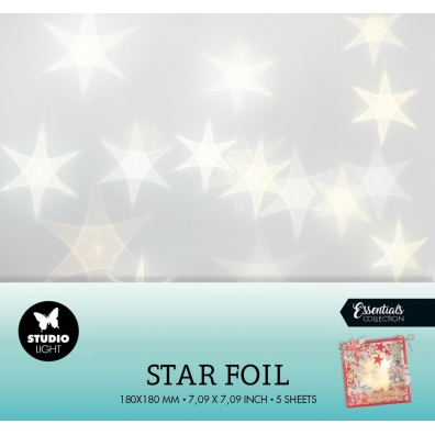 Studio Light Star Foil - 5 sheets