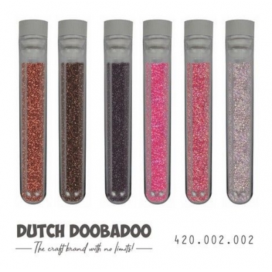Dutch Doobadoo glitterset love 6 stuks