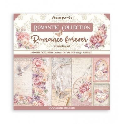 Stamperia - Romance Forever - 20,5x20,5cm