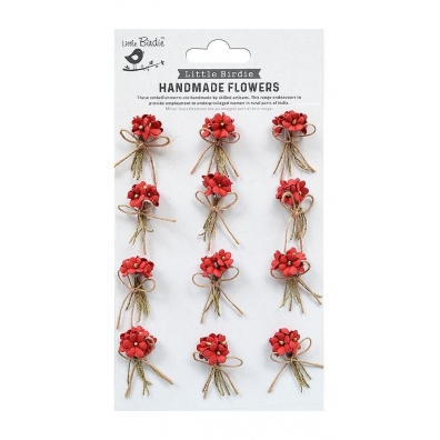 Little Birdie - Paper Flowers - Bouquet Love and Roses