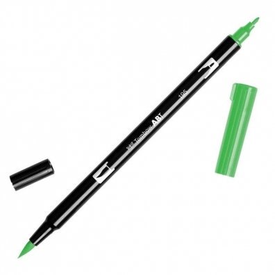 Tom Bow - Dual Brush Pen 195 - Light Green
