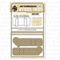 Art Impressions Slim Journal Template 5806