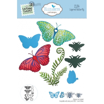 Elizabeth Craft Design Layered Butterfly