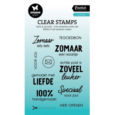 Studio Light Clear Stamp Zomaar Essentials nr 643