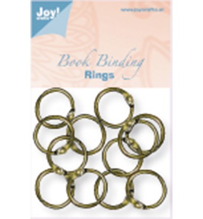 Joy!Crafts (12) Boekbinders - ringen antiek koper