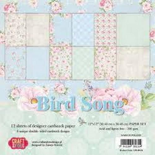 Craft&You Bird Song Big Paper ( 12 vel )