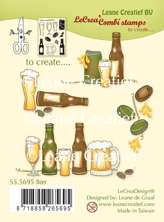 LeCreaDesign stamp Beer