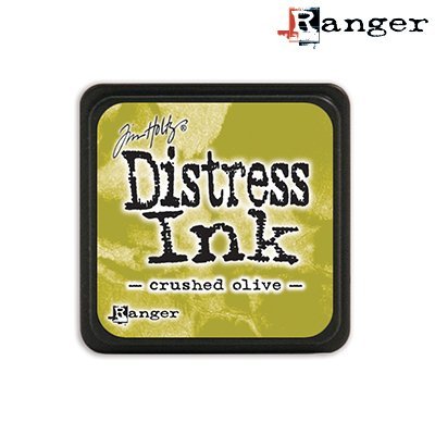 Distress Mini Ink pad - crushed olive TDP39914 Tim Holtz