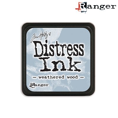 Distress Mini Ink pad - weathered wood TDP40286 Tim Holtz