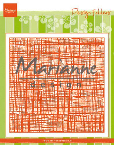 Marianne Design Embossing folder Linnen