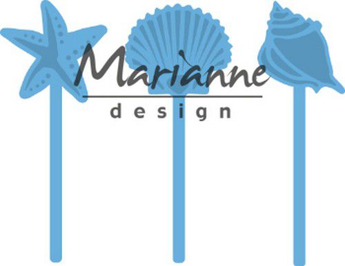Marianne Design Creatable zeeschelpen pins