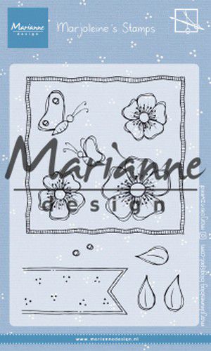 Marianne Design Clear Stamps Marjoleine's Anemones