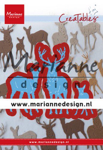 Marianne Design Creatable Tiny's herten familie