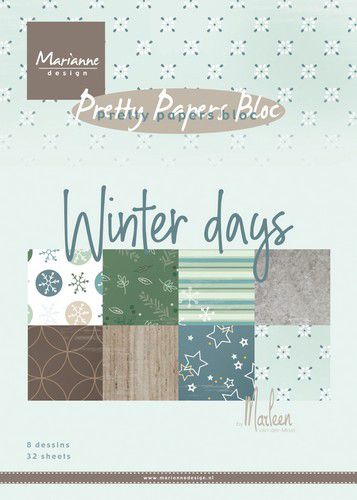 Marianne Design Paperpad Marleen's Winter Days