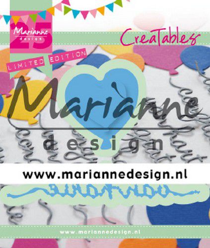 Marianne Design Creatable van Harte & ballon 3 st