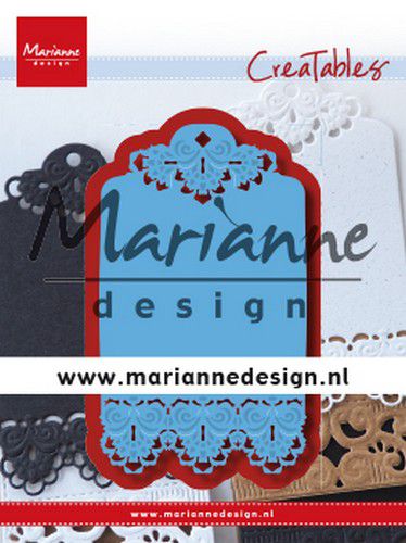 Marianne Design Creatable Brocante label