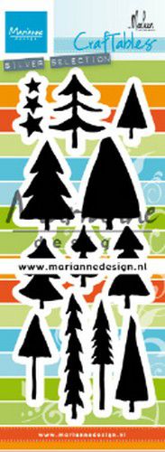 Marianne Design Craftable bomen bij Marleen