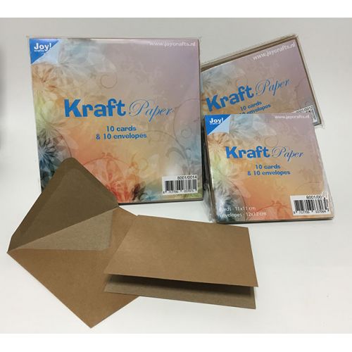 Kraftpapier + envelop 12 x 12