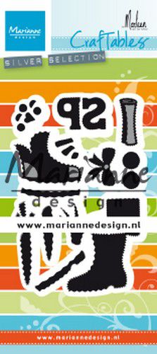 Marianne Design Craftable Schoentje zetten bij Marleen