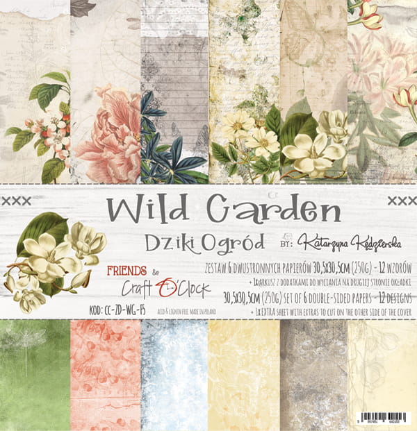 Wild Garden - 6 vellen