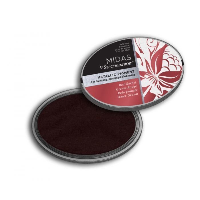 Inkpad - Midas Metallic Pigment ( Red Garnet )