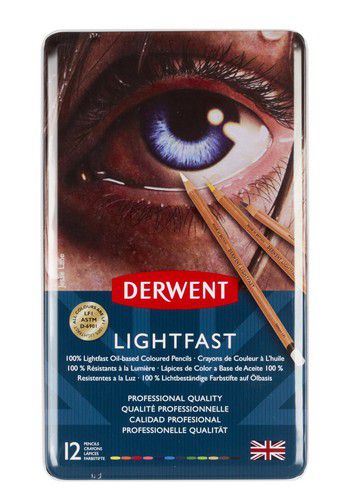 Derwent Lightfast 12 st blik