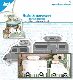 JoyCraft Snij-debos-embosstansmal - Auto/caravan