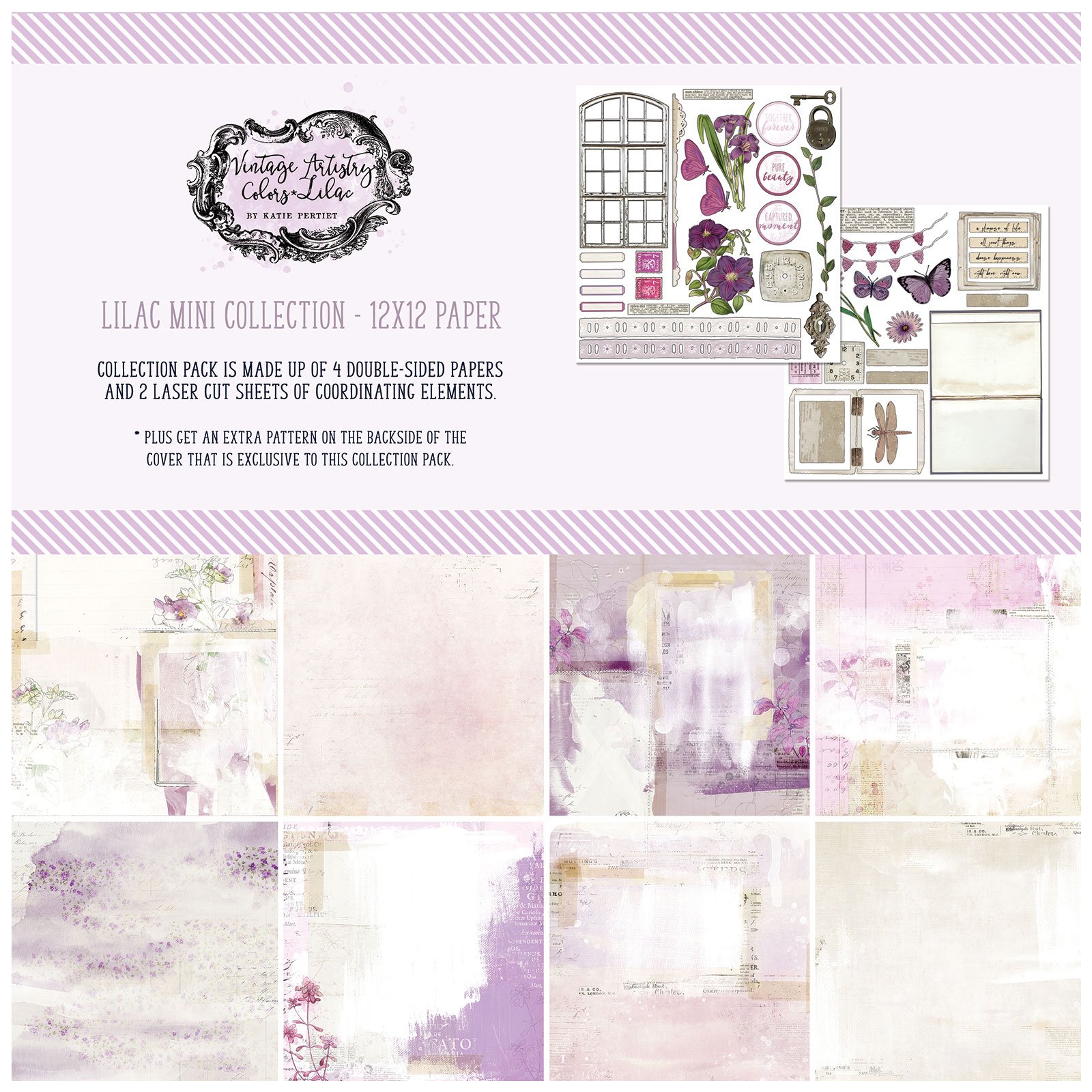 Lilac Mini collection 30,5cm x 30,5cm