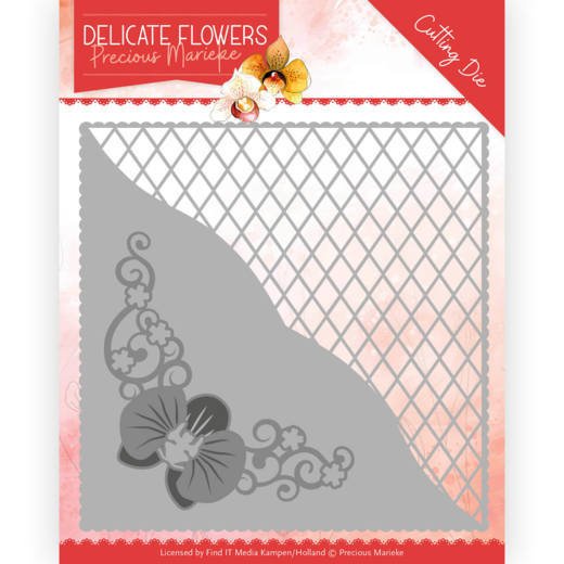 Dies - Precious Marieke - Delicate Flowers - Delicate Square